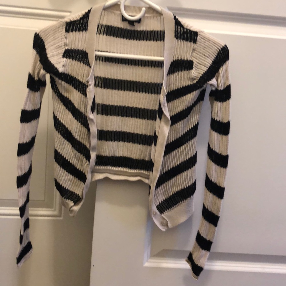 Express button down sweater